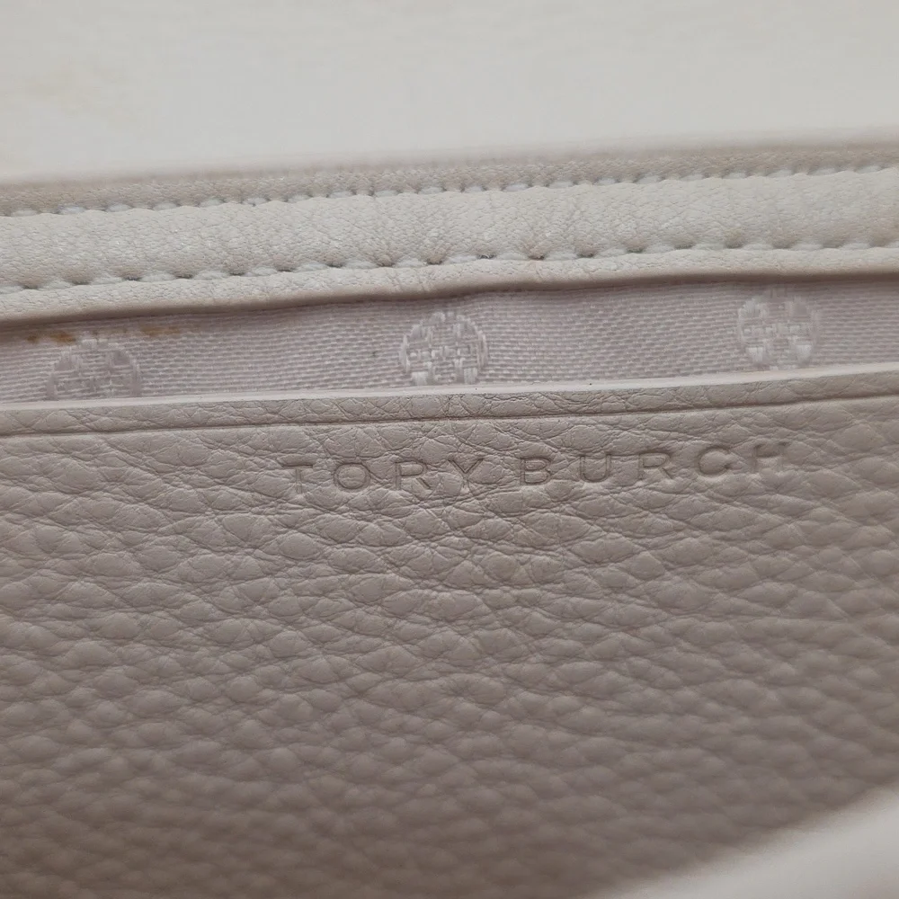 Tory Burch Peach/Gold Leather‎ Duet Chain Shoulder Bag